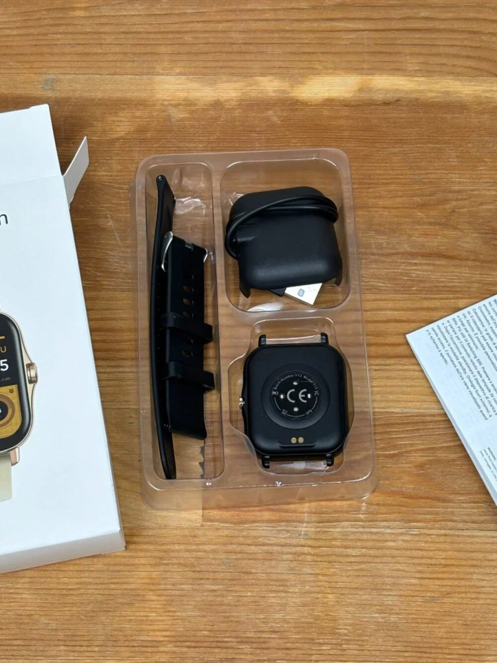 Smart Watch Fitness Tracker black Android IOS Bluetooth Unisex New